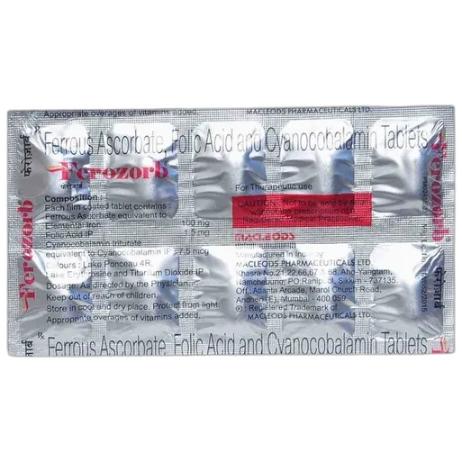 ferozorb tablet 10's